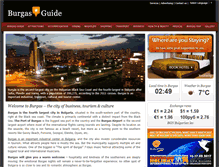 Tablet Screenshot of burgas-guide.com